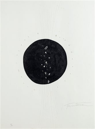 Lucio Fontana (Rosario 1899-Varese 1968)  - Concetto spaziale, 1968