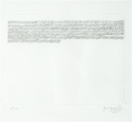 Giorgio Griffa (Torino 1936)  - Composizione