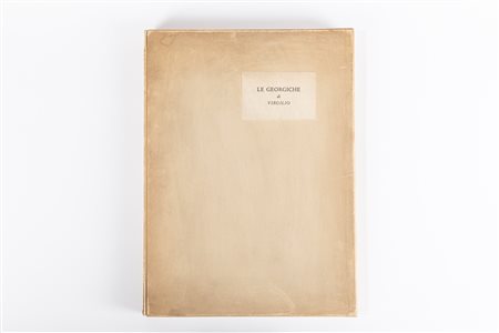 Giacomo Manzù (Bergamo 1908-Roma 1991)  - Studi e varianti per le georgiche di Virgilio