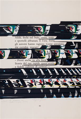 Titina Maselli (Roma 1924-2005)  - Leggendo Montale, 1978