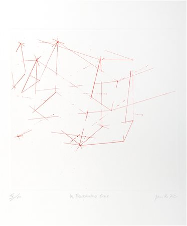 Achille Perilli (Roma 1927-2021)  - La trasparance lisse, 1972