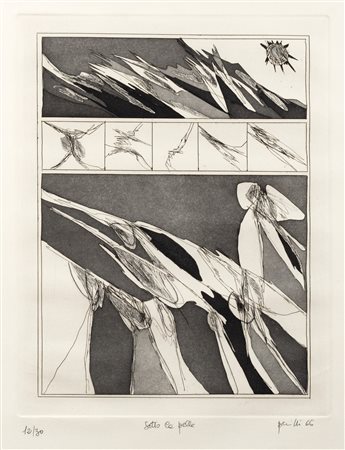 Achille Perilli (Roma 1927-2021)  - Sotto la pelle, 1966