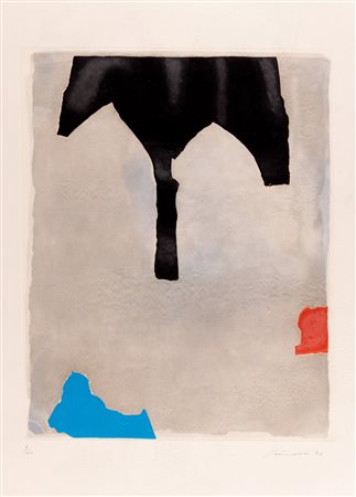 Giuseppe Santomaso (Venezia 1907-1990)  - Composizione, 1976