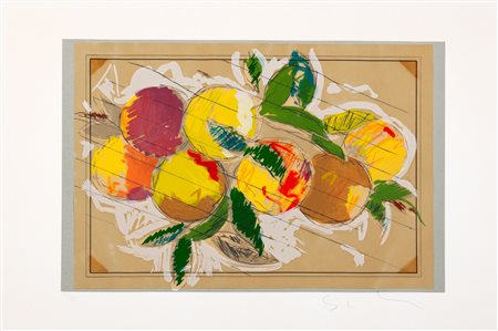 Mario Schifano (Homs 1934-Roma 1998)  - Natura morta