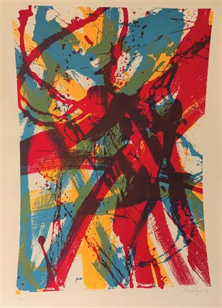 Toti Scialoja (Roma 1914-1998)  - Composizione, 1986