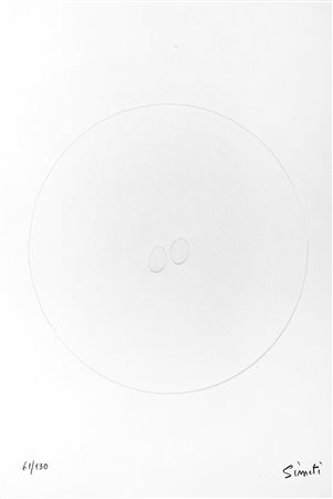 Turi Simeti (Alcamo 1929-Milano 2021)  - Due ovali