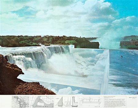 Superstudio Group (1966)  - Niagara o l'architettura riflessa, 1970