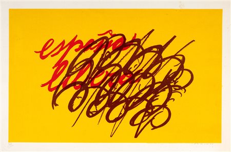 Giulio Turcato (Mantova 1912-Roma 1995)  - Giallo