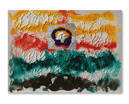 Man Ray "Lever du soleil" 1963
acrilico su masonite
cm 24x33
Firmato in basso a