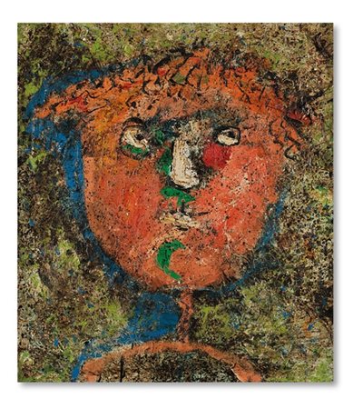 Enrico Baj "Personaggio" 1957
olio su tela
cm 79,5x70
Firmato al retro

Provenie