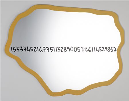 Michelangelo Pistoletto (Biella 1933) Frattali, 2000;Acrilico e pennarello su...