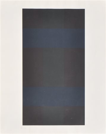 Ad Reinhardt (Buffalo 1913 - New York 1967) Senza titolo, 1966;Serigrafia a...