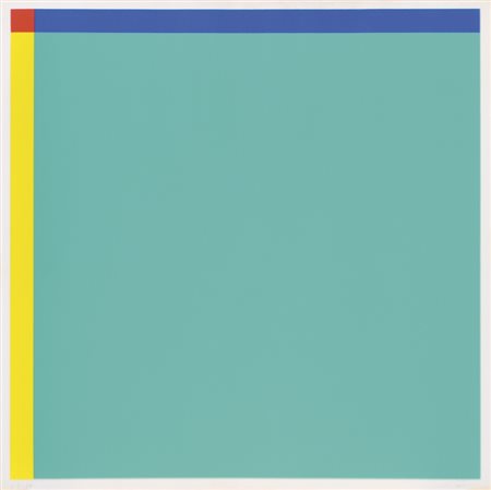 Richard Paul Lhose (Zürich/Zurigo 1902 - 1988) Senza titolo;Litografia a...