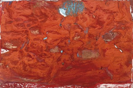 Franco Guerzoni (Modena 1948) Scavi superficiali, 1987;Tecnica mista su...