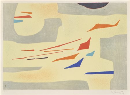 Gustav Singier (Warneton 1909 - Paris/Parigi 1984) Senza titolo,...