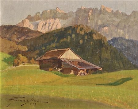 Ulderico Giovacchini (Florenz/Firenze 1890 – Bozen/Bolzano 1965) Paesaggio...