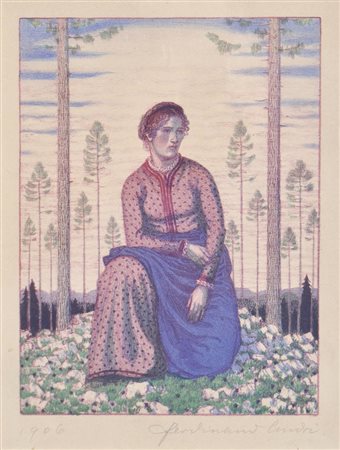 Ferdinand Andri (Waidhofen an der Ybbs 1871 – 1956 Wien/Vienna) Ragazza nel...