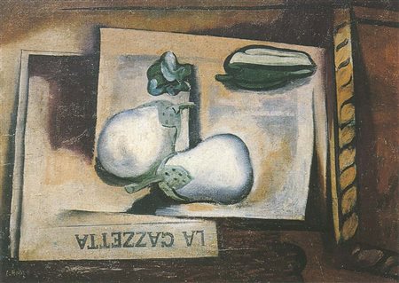 Christian Hess (Bozen/Bolzano 1895 – Schwaz 1944) Natura morta con La...