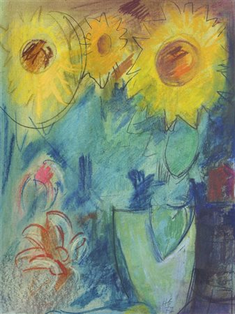 Hilde Goldschmidt (Leipzig/Lipsia 1897 Kitzbühel 1980) Girasoli,...