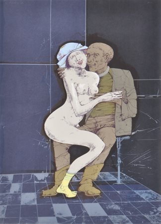 Karl Plattner (Mals/Malles 1919 - Mailand/ Milano 1986) Amanti,...