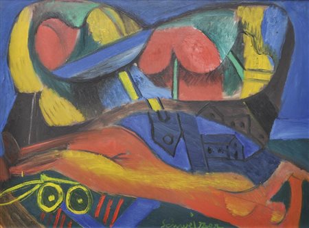 Riccardo Schweizer (Mezzano, Primiero 1925 – Casez, Nonstal/Val di Non 2004)...