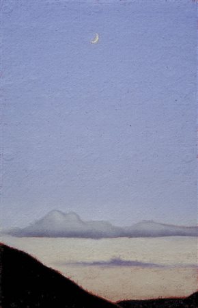 Maurizio Misseroni (Cles 1970) Piccolo cielo di novembre, 2007;Olio e caseina...