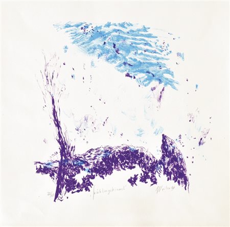 Max Weiler (Absam 1910 – Wien/Vienna 2001) Cielo primaverile,...