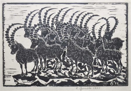 Friedrich Gurschler (Schnals/Senales 1923 – Meran/Merano 2020) Capricorni,...