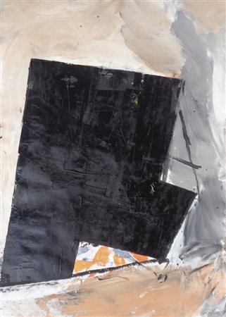 Arthur Kostner (* Bozen/Bolzano 1954) Senza titolo, 1989;Tecnica mista su...