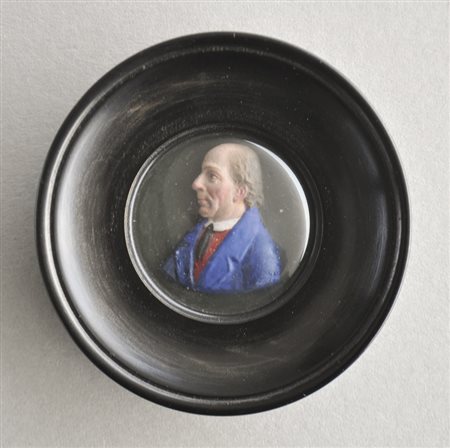 Anton Kob Ritratto del padre, Johann Nepomuk Kob, farinaio a...