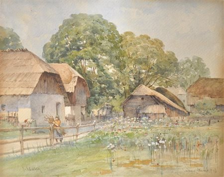 Hans Nowack (Wien/Vienna 1866 – Salzburg/Salisburgo 1918) Loibach in...