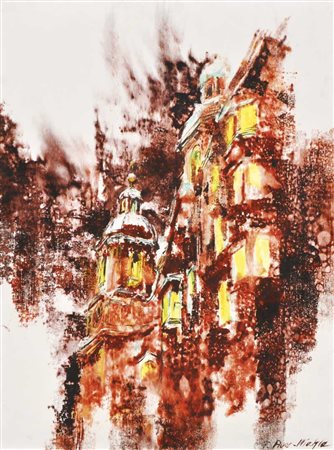 Friedel Auer-Miehle (Lechaschau 1914 – Innsbruck 2004) Duomo di San Giacomo a...