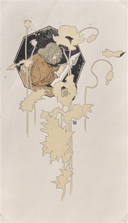 Kolo Moser (Wien/Vienna 1868 - 1918) Allegoria della pittura e del disegno;...