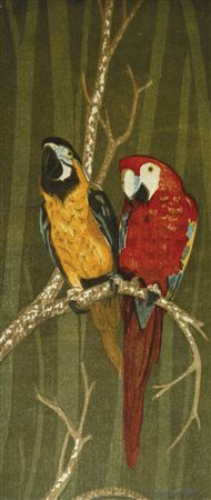 Rudolf Lanzinger (Brixen/Bressanone 1913 – Bruneck/Brunico 1989) Coppia di...