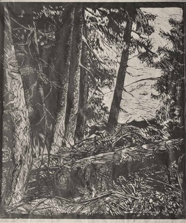 Jutta Schulhof (Wien 1. Hälfte 20. Jh./Vienna prima metà XX sec.) Bosco in...