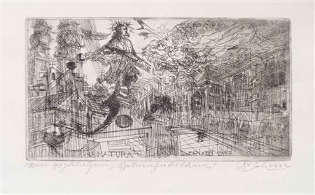 Robert Scherer (* Kortsch/Corces 1928) Bressanone, 1987;Zum 40jährigen Matura...