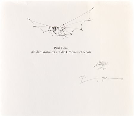 Paul Flora (Glurns/Glorenza 1922 – Innsbruck 2003) Als der Großvater auf die...