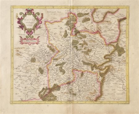 Gerard Mercator 12 carte dall' Atlas sive Cosmographicae Meditatione...