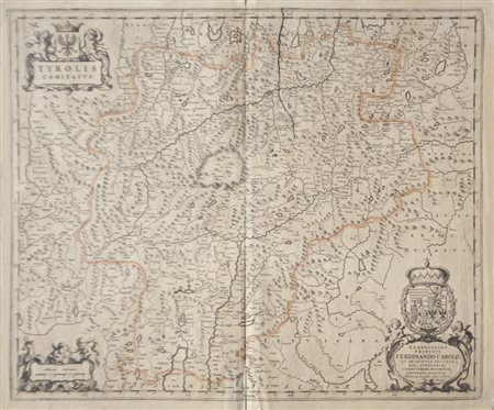 Johannis Bleau Tyrolis comitatus, 1645;Serenissimo principe Ferdinando Carolo...