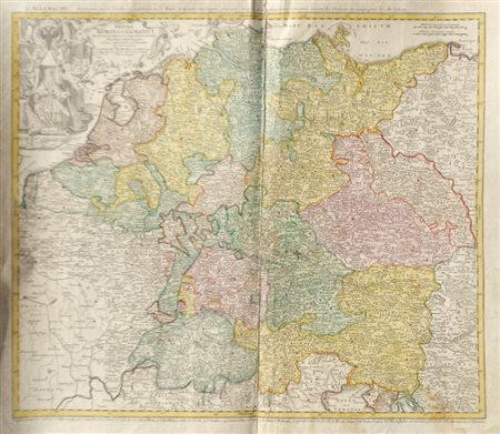 Joh. Bapt. Homann Imperii Romano-Germanici in svos status et circulos divis,...