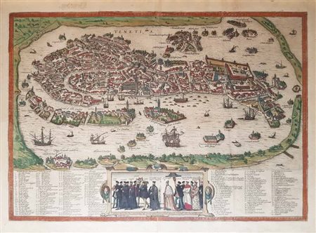Georg Braun / Franz Hogenberg Venezia, 1580 ca;da: Civitates orbis terrarvm,...