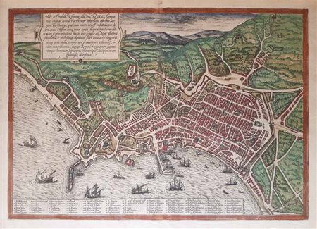 Georg Braun / Franz Hogenberg Napoli, 1580 ca;da: Civitates orbis terrarvm,...