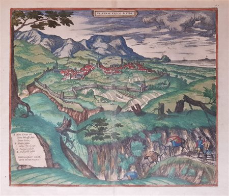 Georg Braun / Franz Hogenberg Velitrae vulgo Blitri, 1580 ca;da: Civitates...