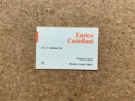 ENRICO CASTELLANI  - Enrico Castellani, 1988 