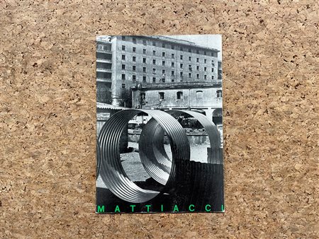 CATALOGHI CON DISEGNO (ELISEO MATTIACCI)  - Eliseo Mattiacci. Recupero di un mito, 1968 