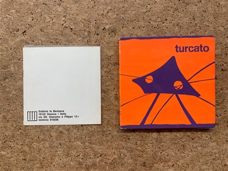 GIULIO TURCATO E EMILIO SCANAVINO - Lotto unico di 2 rari cataloghi