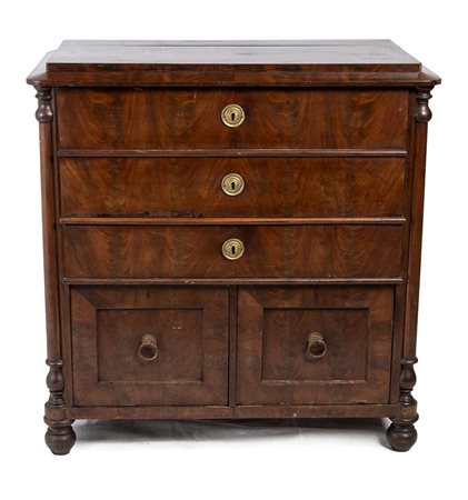 Comò Biedermeier tedesco - XIX secolo