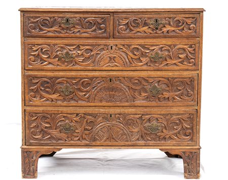 Como scozzese in rovere - XVIII secolo