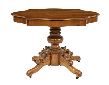 Tavolino italiano in ciliegio - Luigi Filippo, XIX secolo
