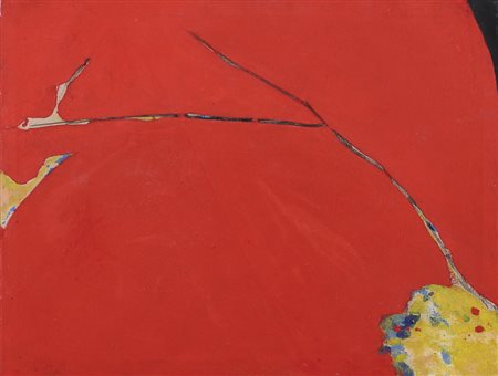 JEAN THOR GAUDAIRE Sens (Parigi) 16/10/1947 Senza titolo, 1978 olio e tecnica...